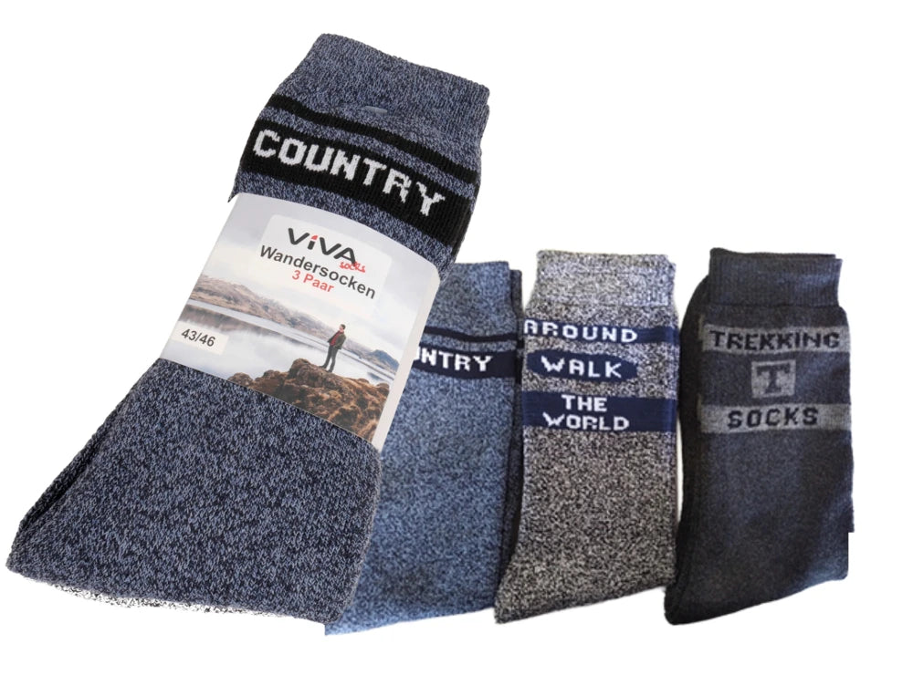 Wandersocken 3er-Pack — Damen / Herren