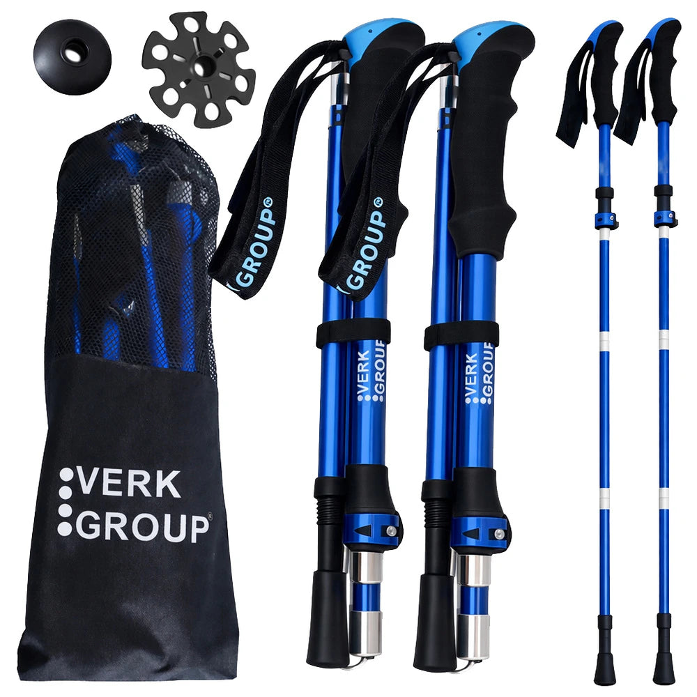 Nordic-Walking-Stöcke / Trekkingstöcke — Set mit Hülle