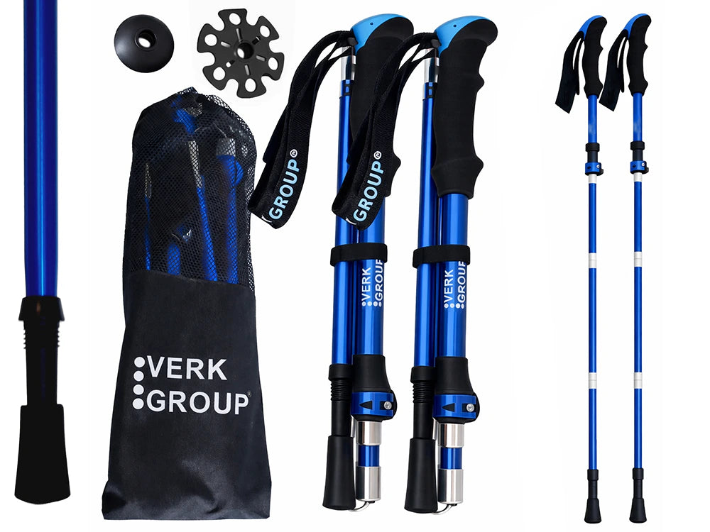 Nordic-Walking-Stöcke / Trekkingstöcke — Set mit Hülle
