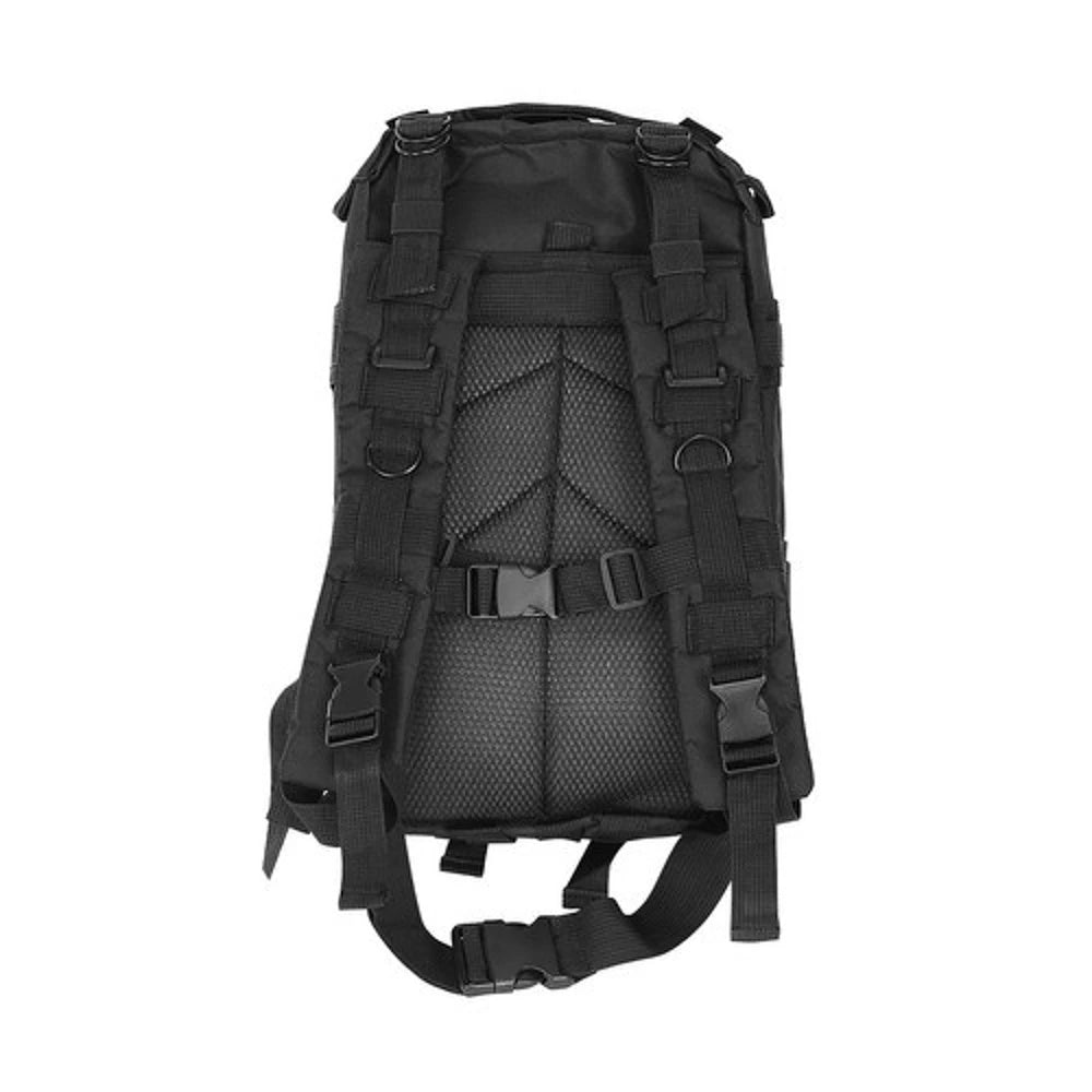 Trizand militārā pārgājiena mugursoma 20L — Melna
