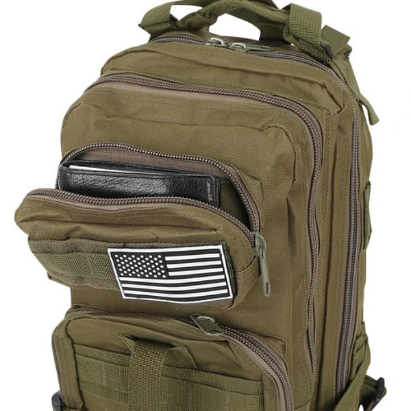 Trizand Military Hiking Backpack 26L — Green